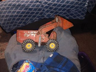 Vintage Old Metal Tractor