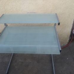 Glass Desk