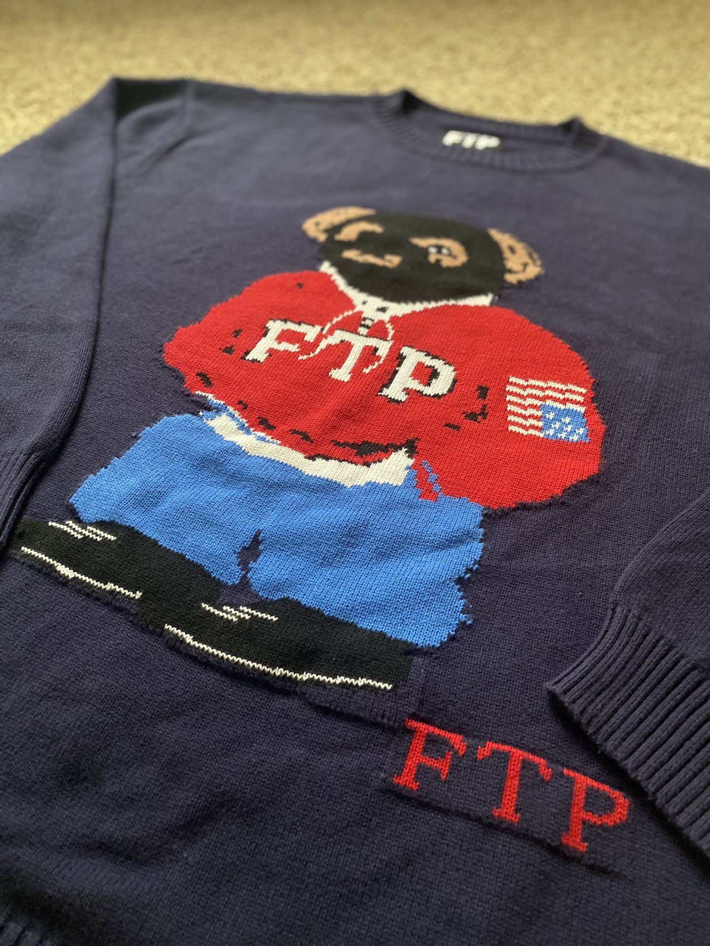 FTP Bear Knit Sweater for Sale in Hayward, CA - OfferUp