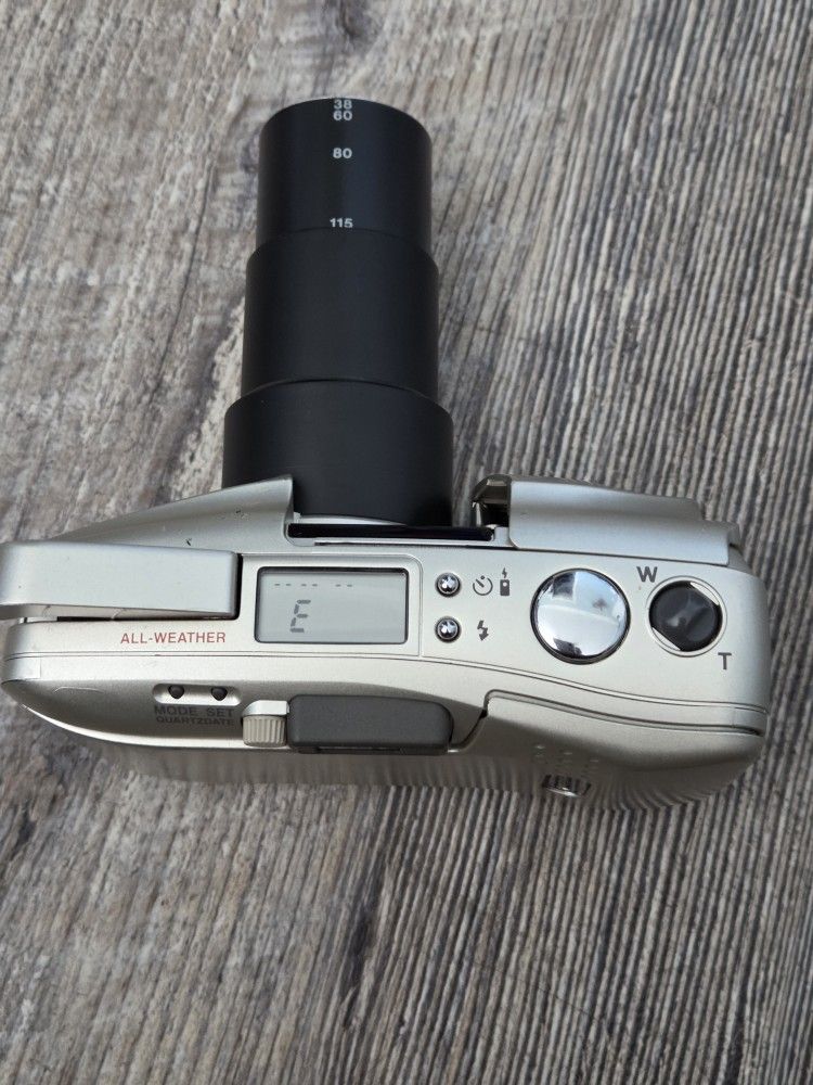 Olympus Infinity Stylus Zoom 115 Point-Shoot Quartz Date 38-115mm Camera Tested