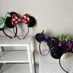 Minnie Mouse Headbands With Ears  