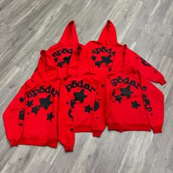 Sp5der Hoodie Worldwide / Puff Print Size L