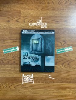 10 Cloverfield Lane (10th Anniversary Limited Edition Steelbook) 4K UHD Blu-ray Combo Pack [4K UHD Blu-ray + Blu-ray]