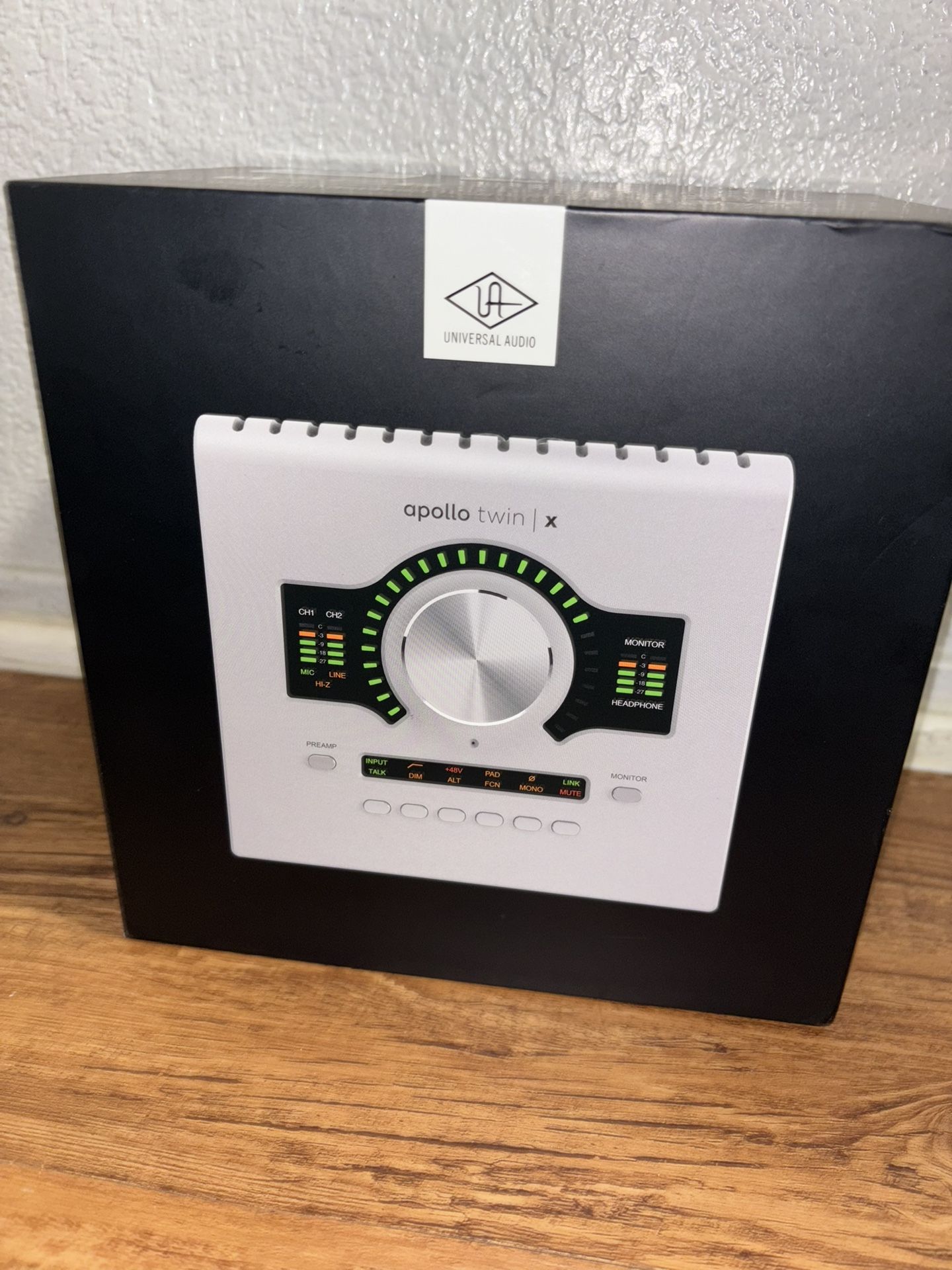 UNIVERSAL AUDIO APOLLO TWIN X Interface Brand New In The Box Never Used Or Open Inspection Is Ok Upon purchasing item