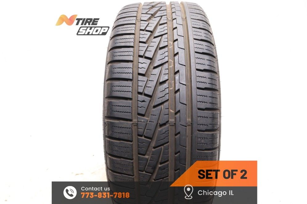 Set of 2 Used 9.5/32 205/50R16 87H Falken Pro G4 A/S