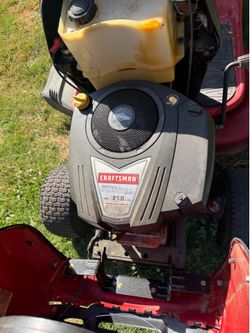 Riding lawn mower