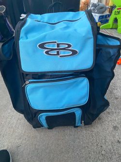 Boombah rolling catchers bag