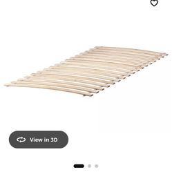 IKEA TWIN BED LUROY SLATTED BED BASE - $20