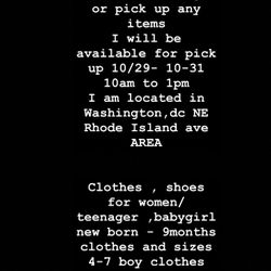 Clothes, Shoes, Furniture Home Sale