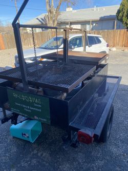 Barbecue Grill Santa Maria Two 4x4 Grills.