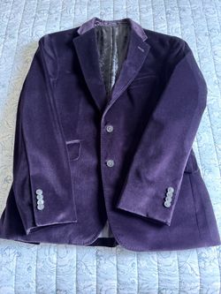 Joseph Aboud Dark Purple Dress Jacket