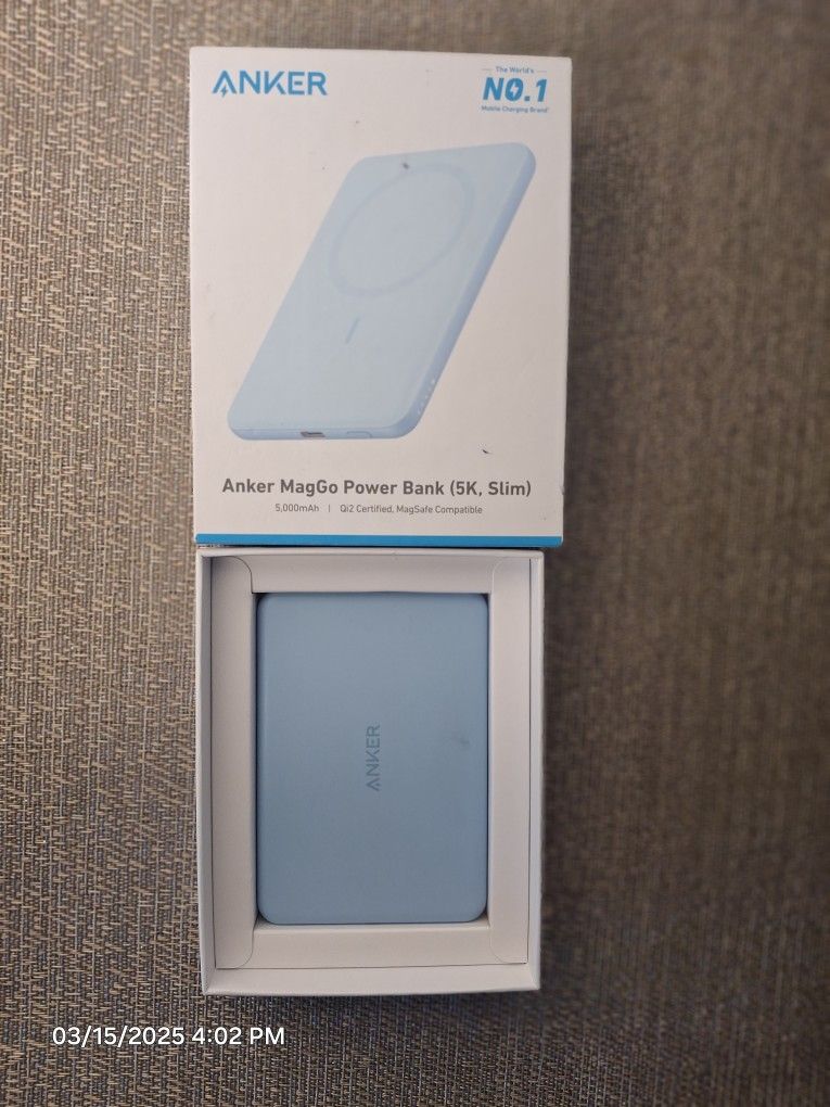Anger MagGo Power Bank (5K, Slim)