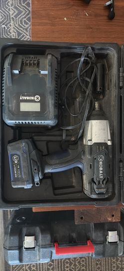 Kobalt 18V Cordless Impact Wrench Kit – Battery, Charger & Case
