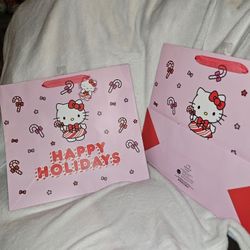 Hello Kitty Christmas Gift Bags 