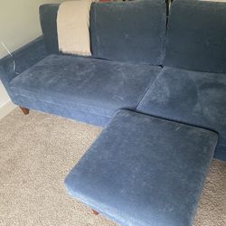 Chenille couch