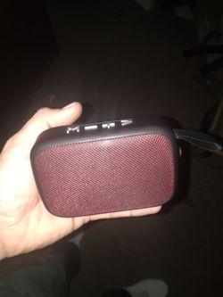 Portable speaker