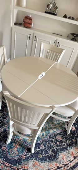 Dining table with 4 chairs