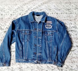 Men's Harley-Davidson Hawaii Vintage Blue Denim Jean Jacket