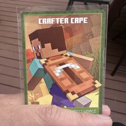 Minecraft Crafter Cape 