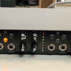 Mackie HM-400 Rackmountable 4-channel Headphone Amplifier Stereo Amp Connect Mic Microphone Music Audio Sound Studio Live Professional 