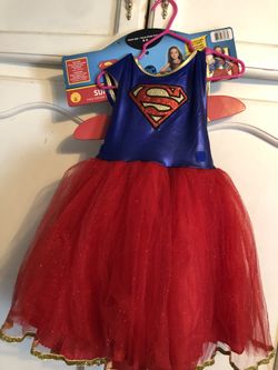 Girls Supergirl Costume