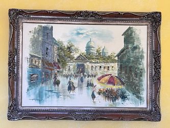 Oil painting vintage