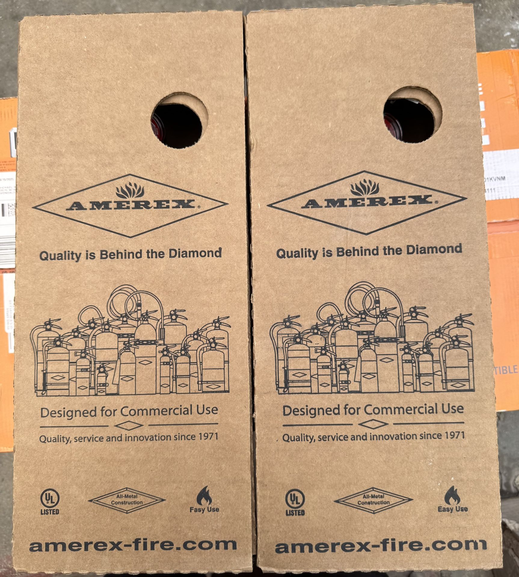 AMEREX 2-A:10-B:C 5 lbs. ABC Dry Chemical Fire Extinguisher
