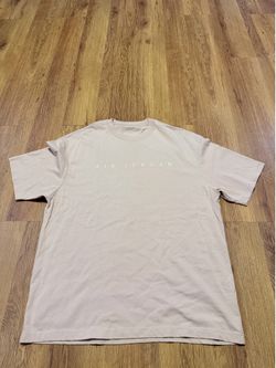 Pre-Loved Jordan Brand  x Union LA Beige” MJ Short Sleeve Tee Size XL