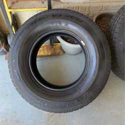 (2) Goodyear Wrangler Tires 265/70/R17 All Season Tires 