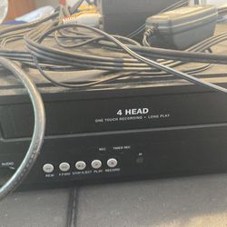 Magnavox VHS And DVD Player With RF Connector For Older TVs 