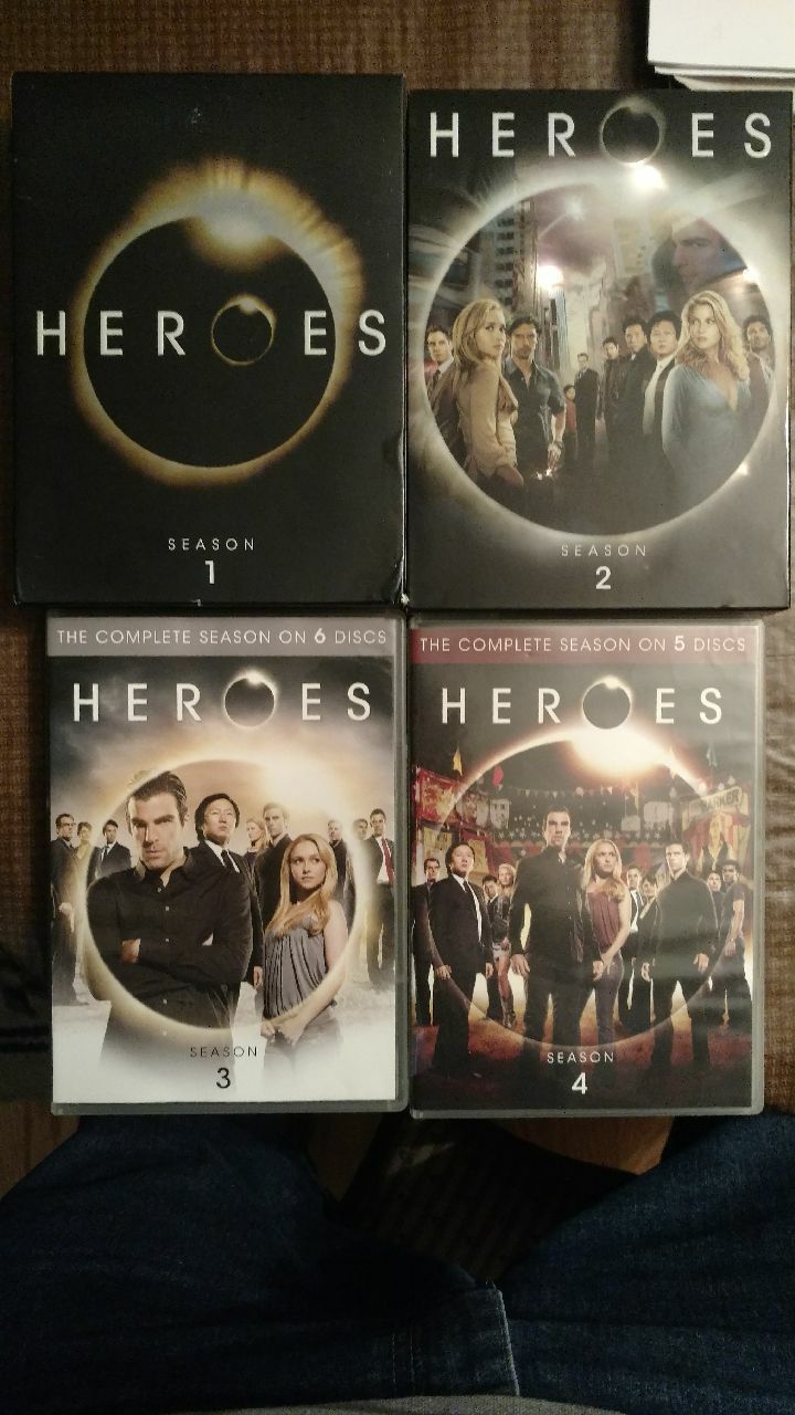 Heroes Complete Series DVD Sets