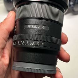 SONY Alpha - G 20mm 1.8 LENs E Mount Vlog Lens