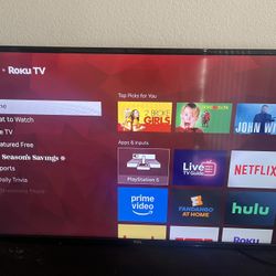 Roku TCL smart Tv, 50”