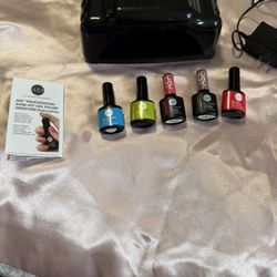 ASP Gel Nail Kit With UV Light $40
