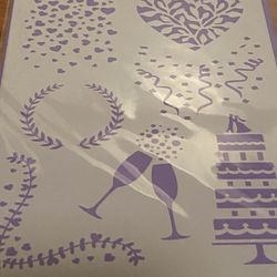 Love & Marriage Stencil