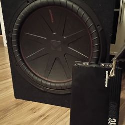 Kicker Comp 15 &  Ampli AudioControl 
