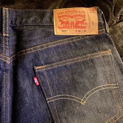 Levis 501 Size 36x30