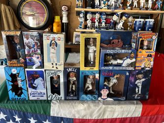 Dodgers bobble heads for trade