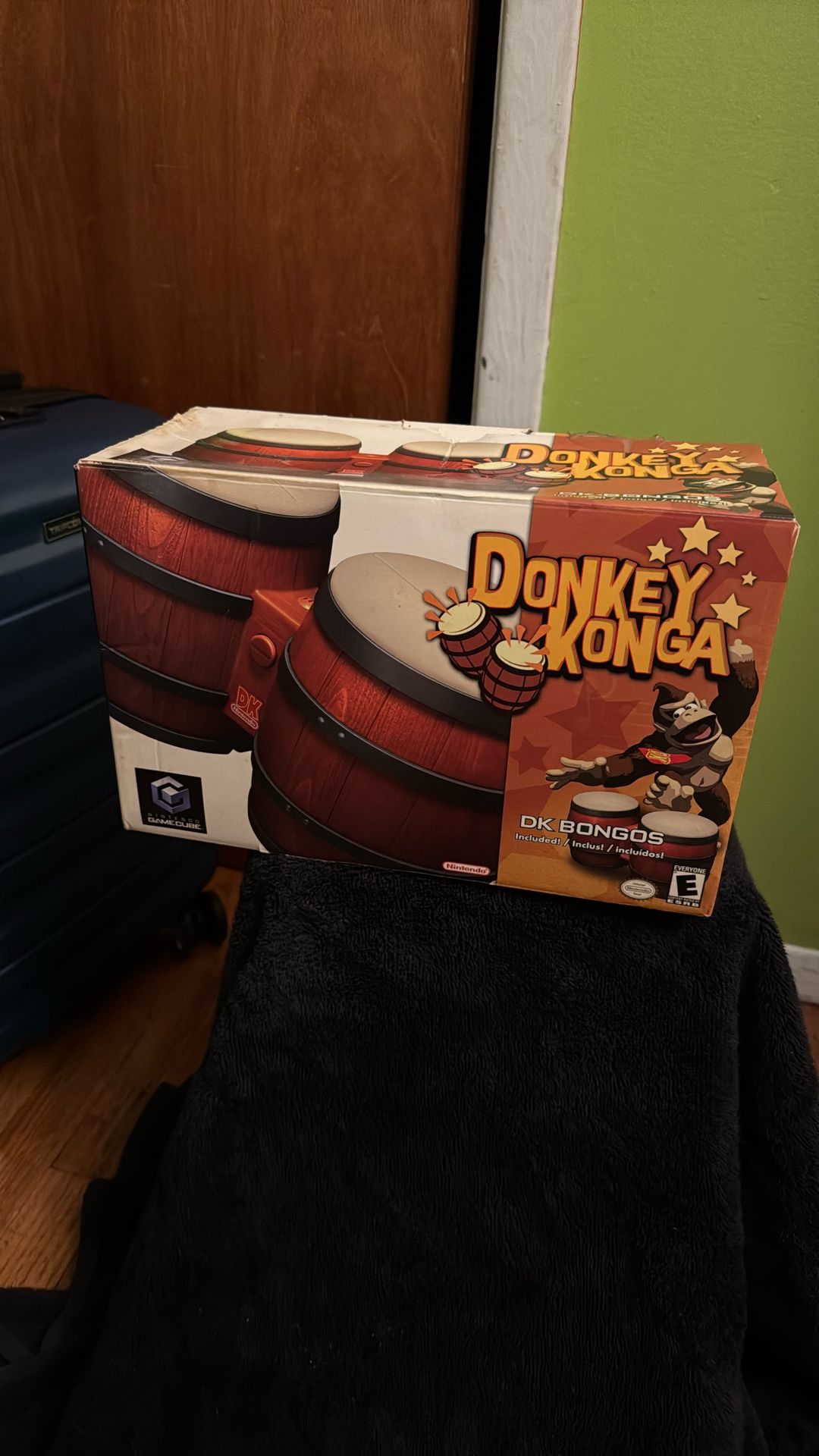 Donkey Konga with DK Bongos – Nintendo GameCube Bundle