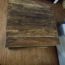 Rustic Wood Chest 