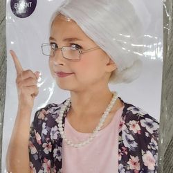 Old Grama Girls Wig