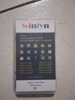 Auto car fuse box 140 pcs