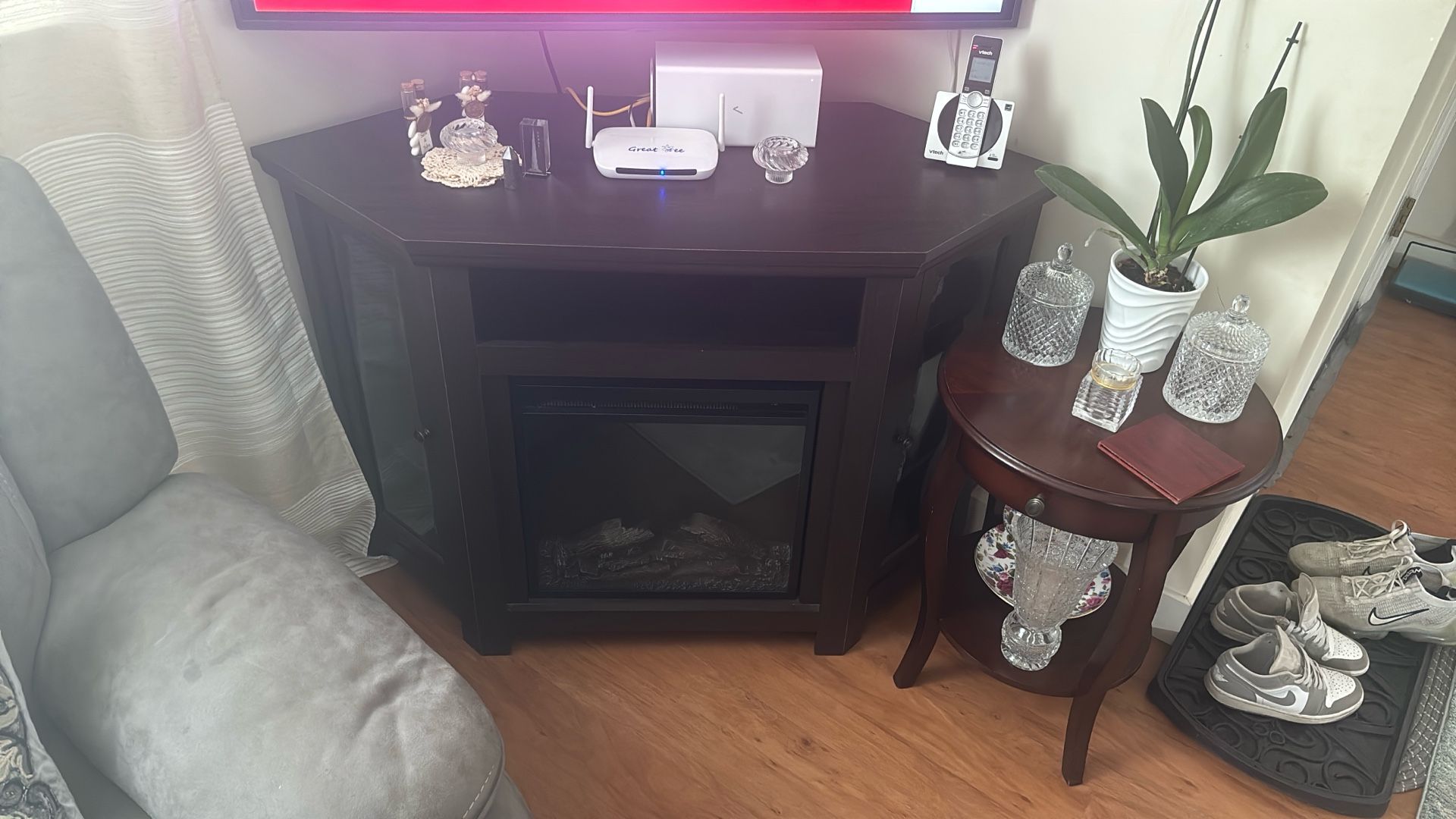 Tv Stand With Heater