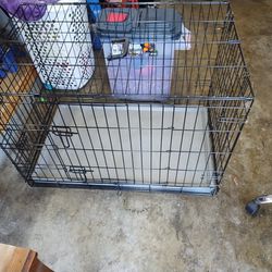 Dog Crate w Divider