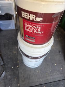 Masonry and stucco paint