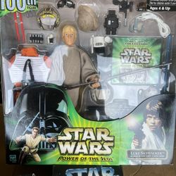 Star Wars Power of the Jedi LUKE SKYWALKER 100th 12" Collector Figure