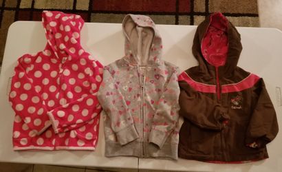 Girl sweaters/jacket size 3,4 & 5 ($9 for all)