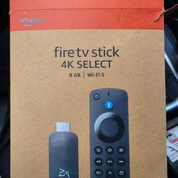 Fire tv stick 4k select 8gb wifi 5