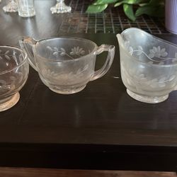 Vintage Dessert And Liqueur Glassware