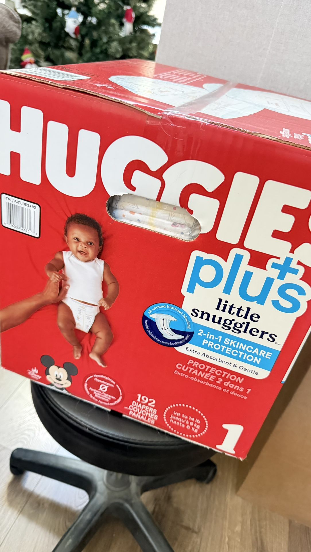 Size 1 Huggies Diapers